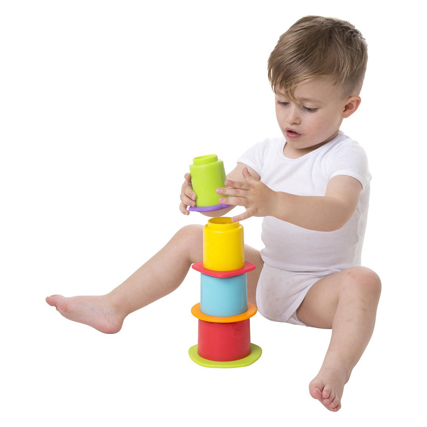 Tasses empilables à bord souple – Chewy Stack et Nest Cups 