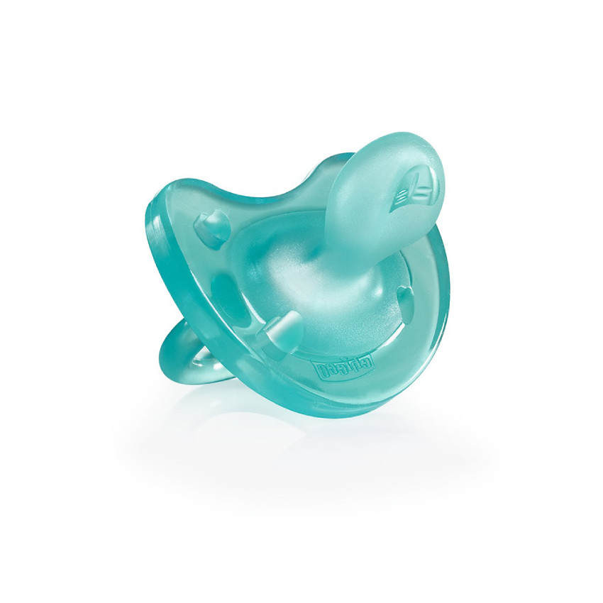 Sucette Physio Soft en silicone 6-12 mois - Bleu 