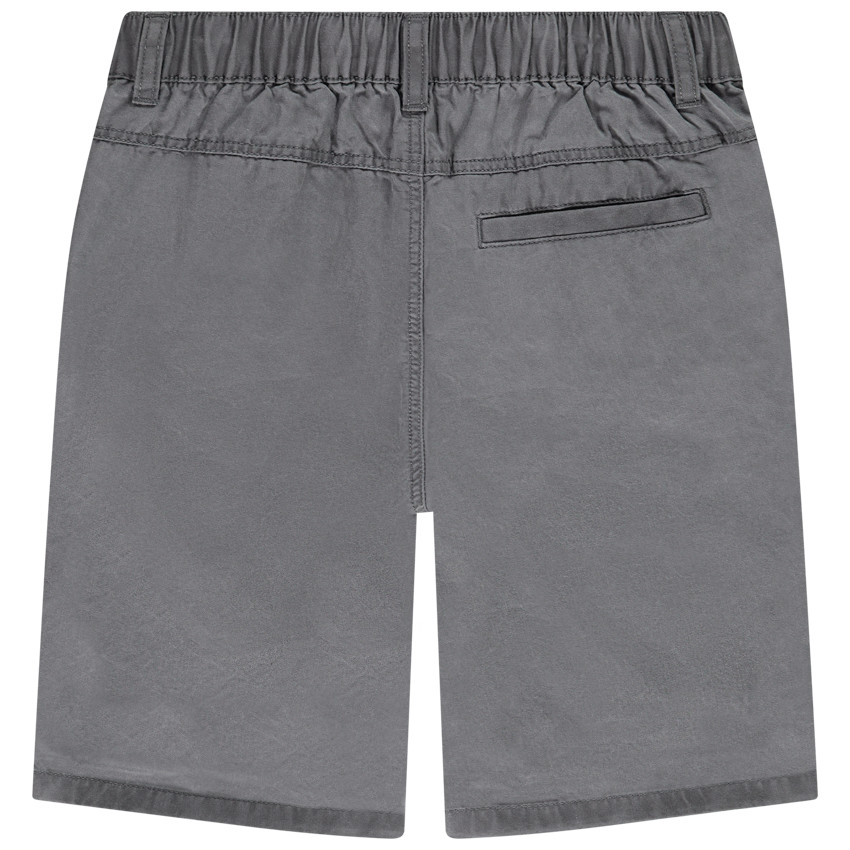 Bermuda en toile uni pour garçon 