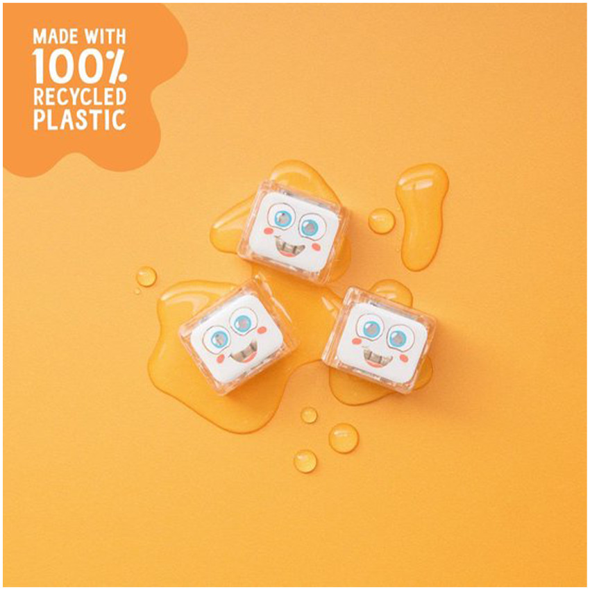 Jeux de bain 4 cubes lumineux dans l'eau 3ans+ Party Pal White 
