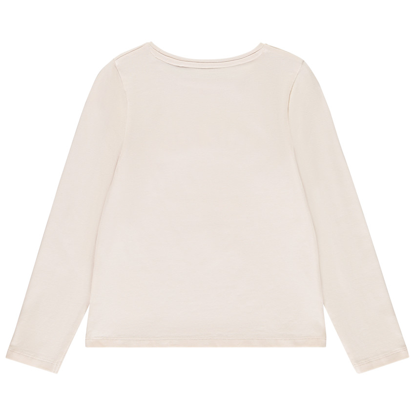 T-shirt manches longues Minnie Disney à bouclettes pour fille 