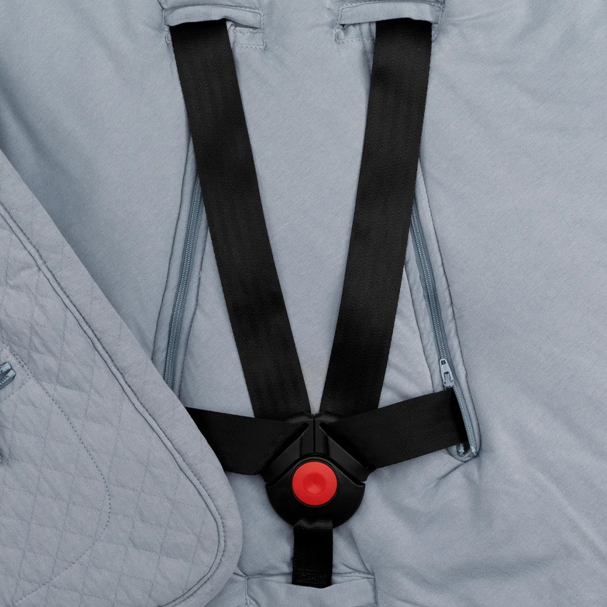 Couverture enveloppante Quilted + Pady Jersey Stone 0-12M 