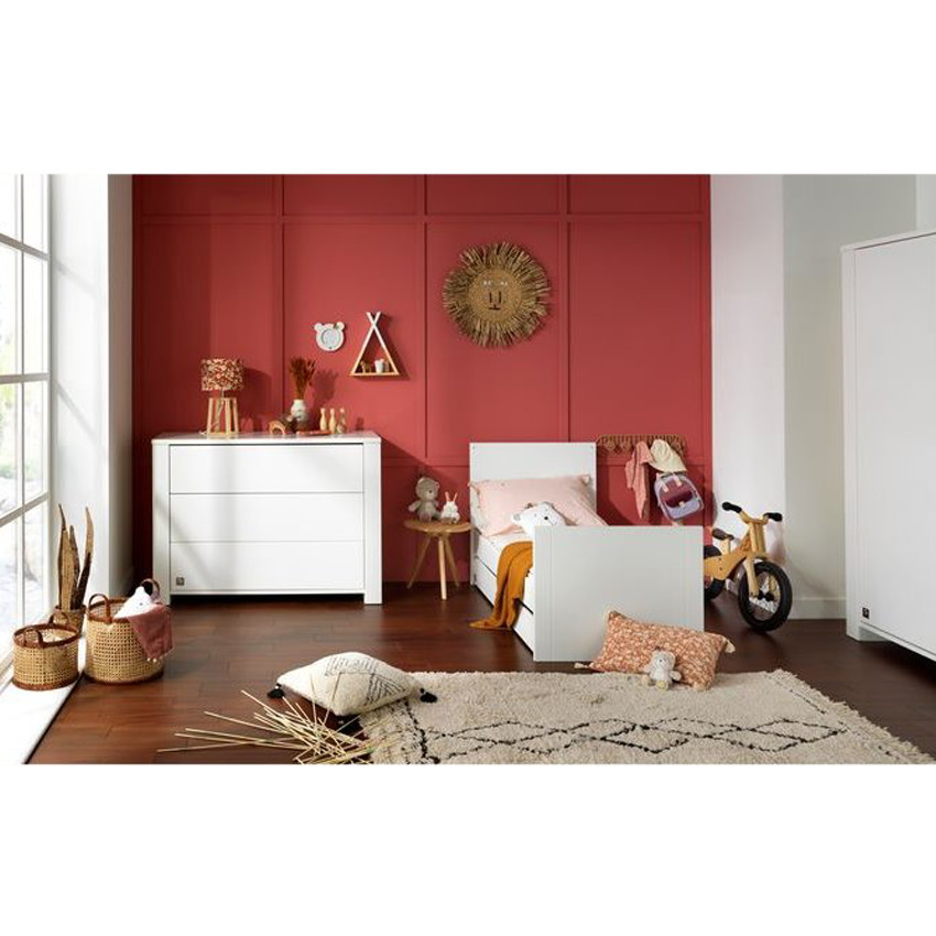 Lit 70 x 140 Little Big Bed Loft - Blanc 