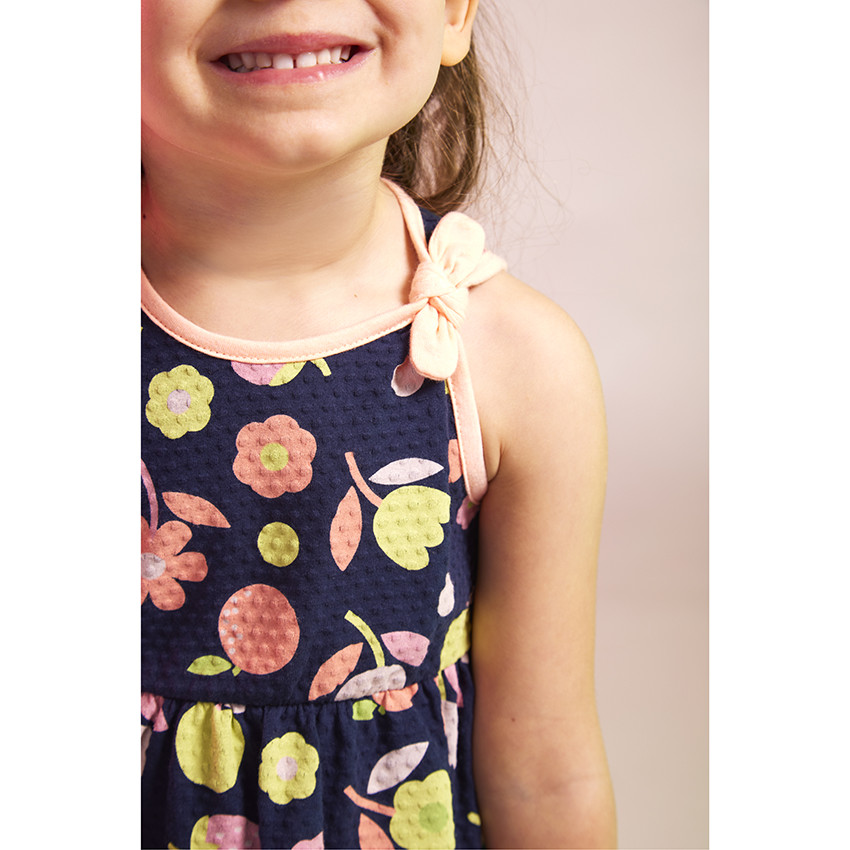 Jurk zonder mouwen met bloemenprint voor meisjes 