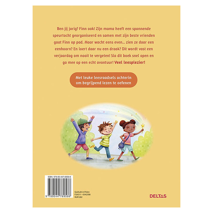 Boek NL Hoera Ik ben jarig Leesboek voor beginnende lezers +6J 