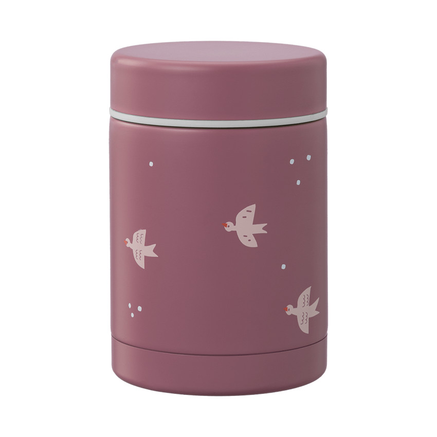 Voedingscontainer thermos 300ml Zwaluw Roze 