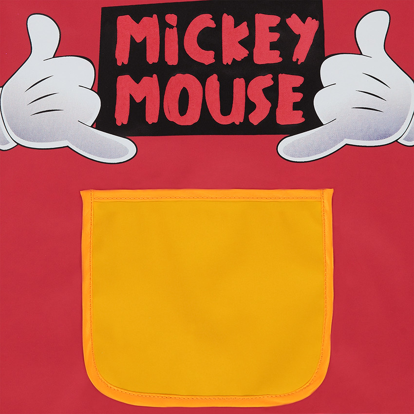 Tablier de peinture manches longues avec print Disney Mickey  