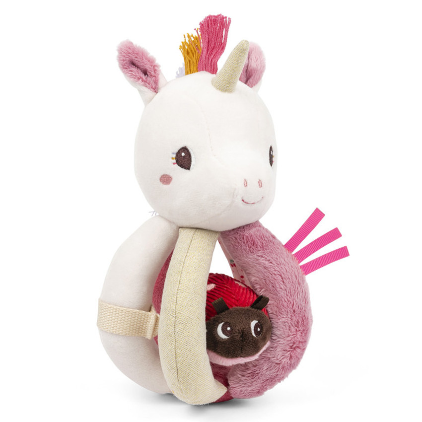 Hochet à poignées Lena la Licorne 