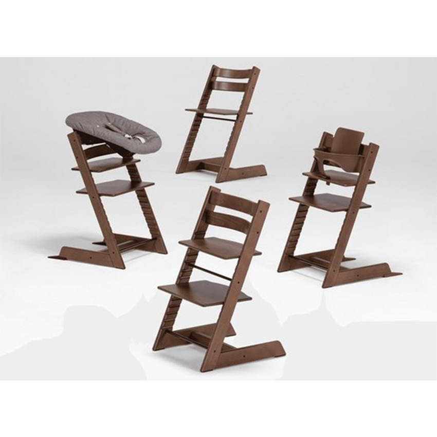 Hoge stoel Tripp Trapp evolutief Warm Brown 
