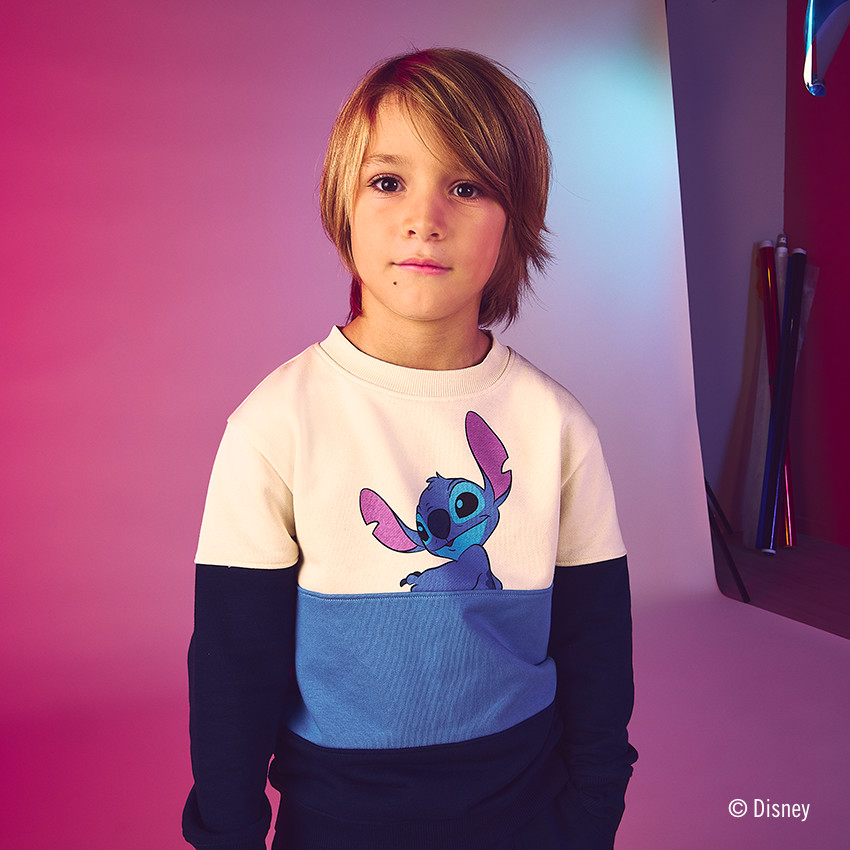 Ensemble joggingbroek + sweatshirt Stitch Disney voor jongen 