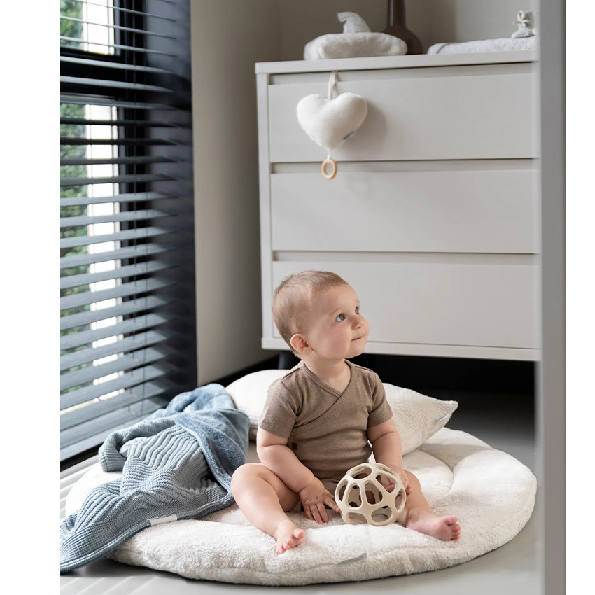 Deken wieg Teddy Grace Blush 