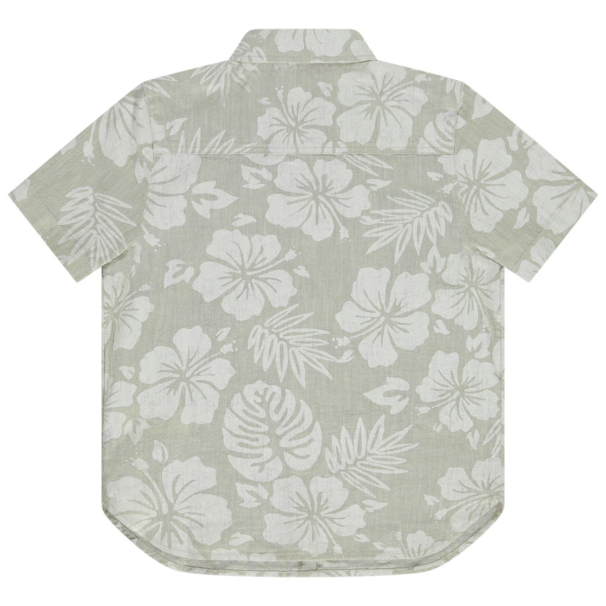 Chemise manches courtes imprimé tropical pour garçon 
