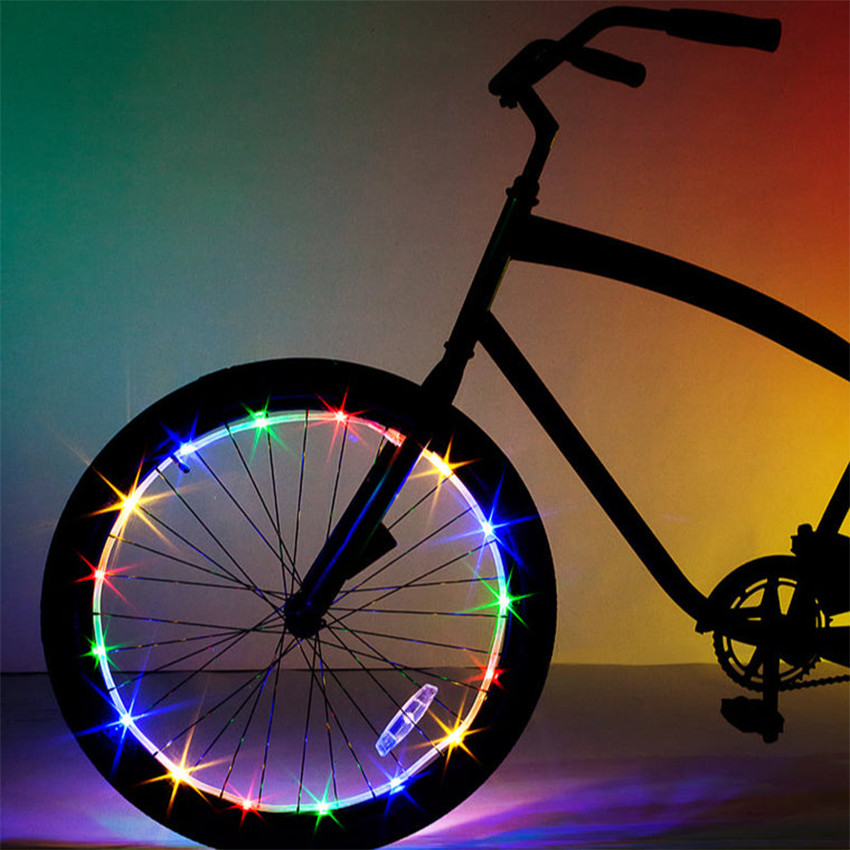 Éclairage Led roue de vélo WheelBrightz Multicolore 
