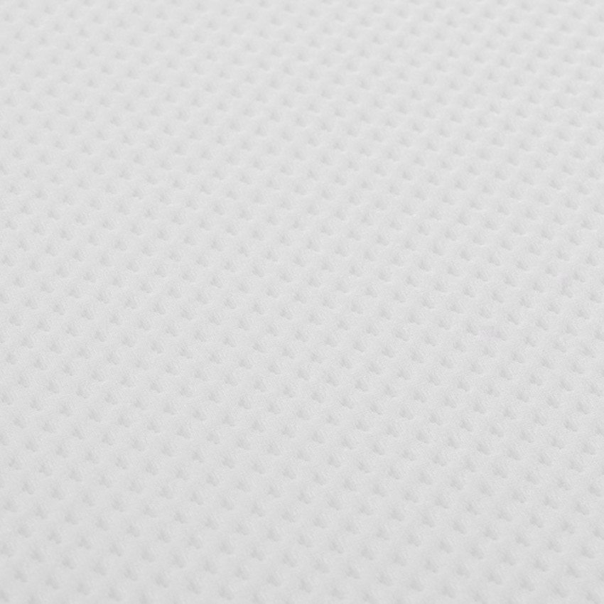 Matelas de voyage pliable 60 x 120 cm blanc 