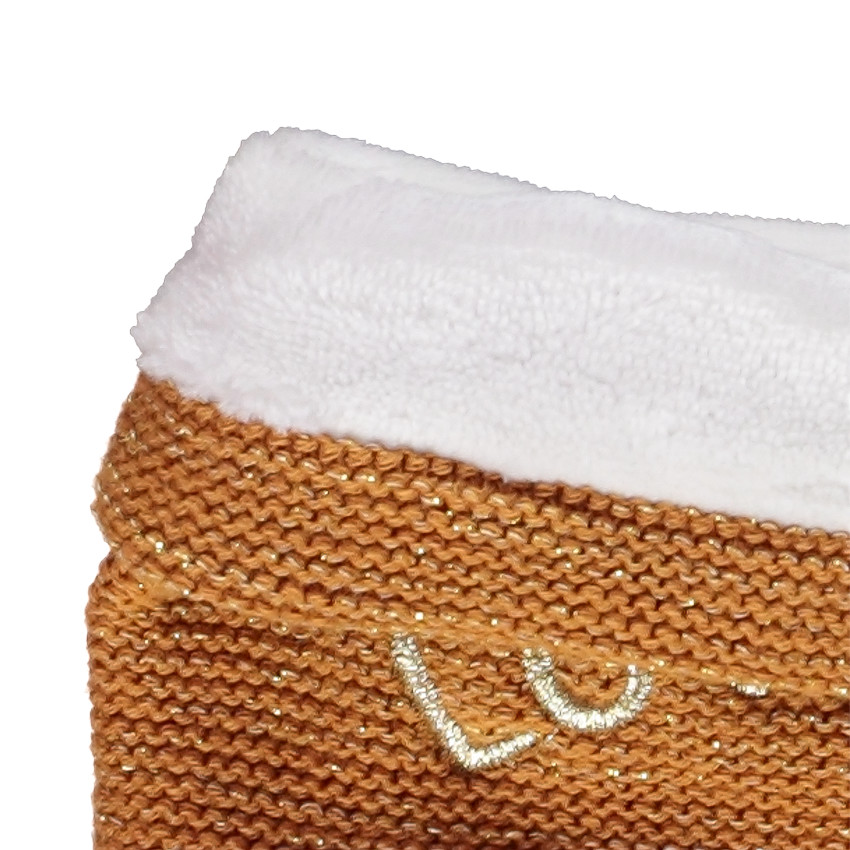 Ensemble bonnet et snood doublés sherpa pour bébé fille 