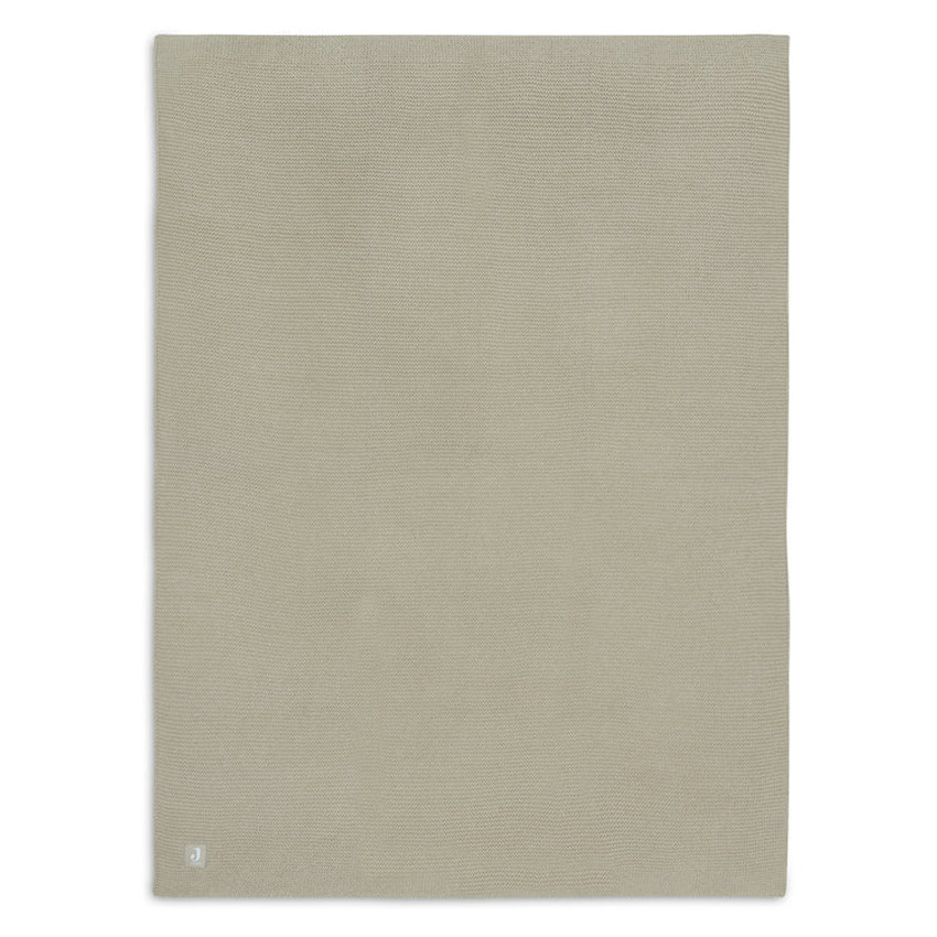 Deken Basic Knit TOG 1.0 100x150 cm - Olijf Groen 