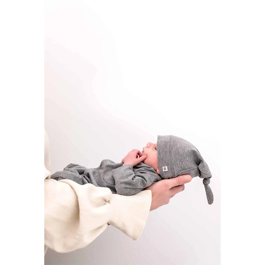 Bonnet noeud 50/56 Stone grey 