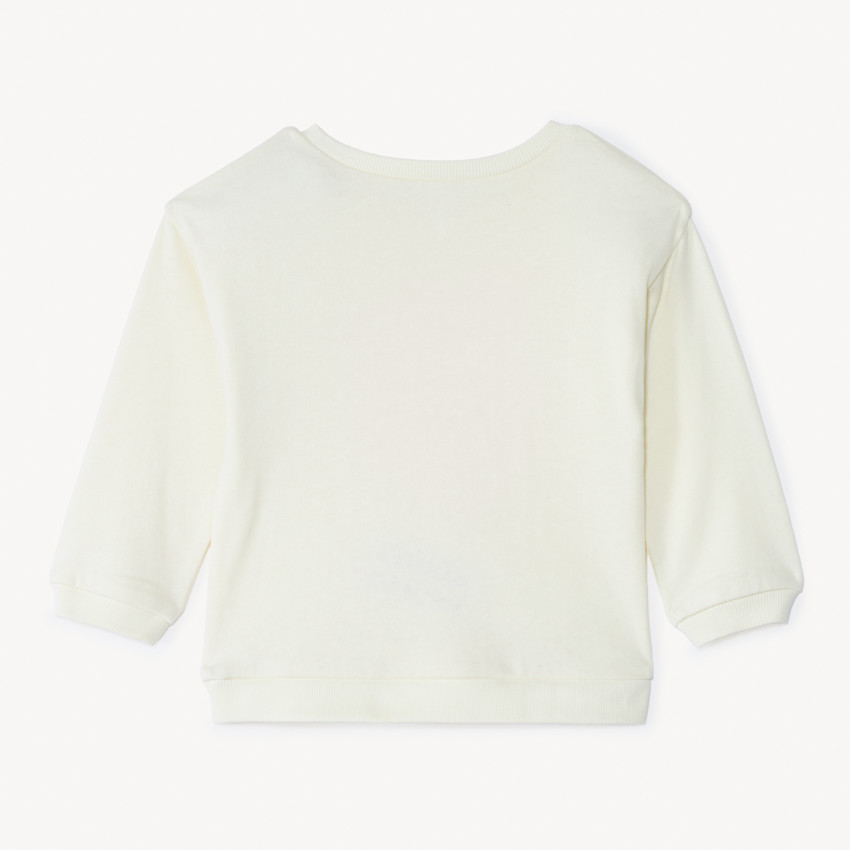 Sweat met aardbeienprint voor babymeisjes 