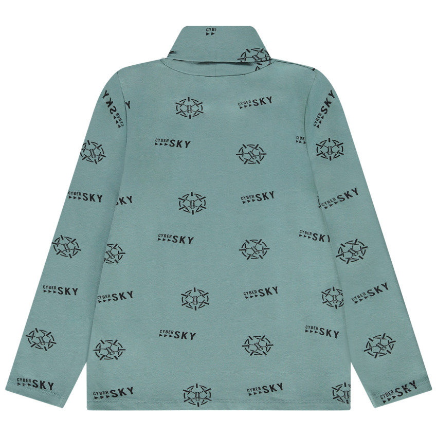 Ondertrui coltrui met fantasieprint voor jongen 