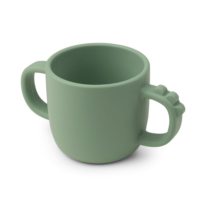 Tasse à 2 anses Peekaboo Croco vert 
