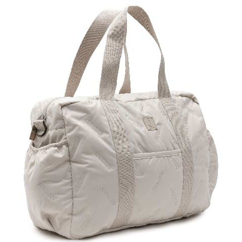 Sac à langer avec matelas à langer - Sand - Embossed Lily 