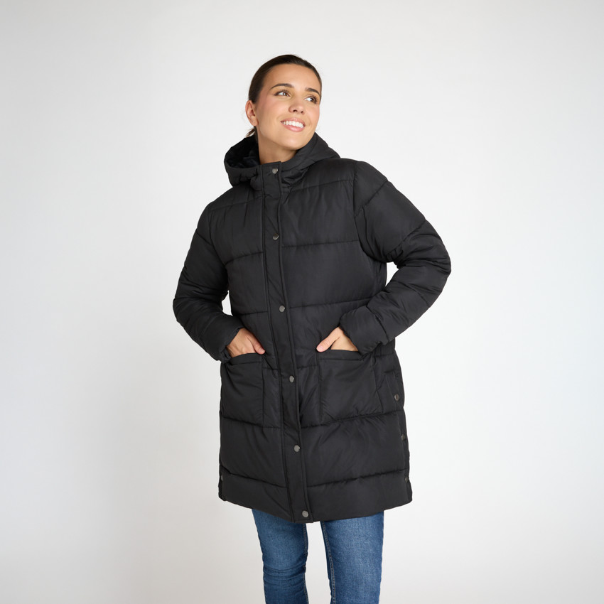 Donsjas evoluerend lang en gewatteerd voor vrouwen 