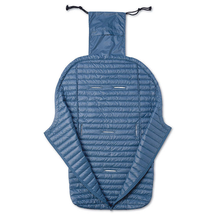 Ultralight voetenzak - Blauw grijs 