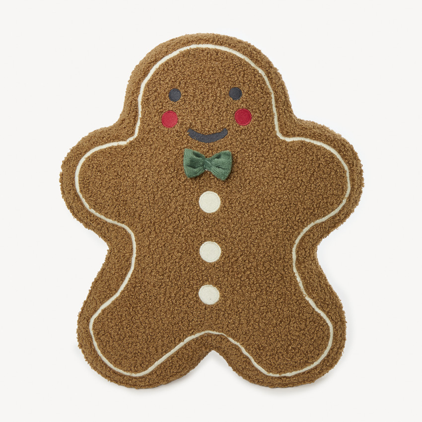 Range-pyjama biscuit de Noël en sherpa pour garçon  