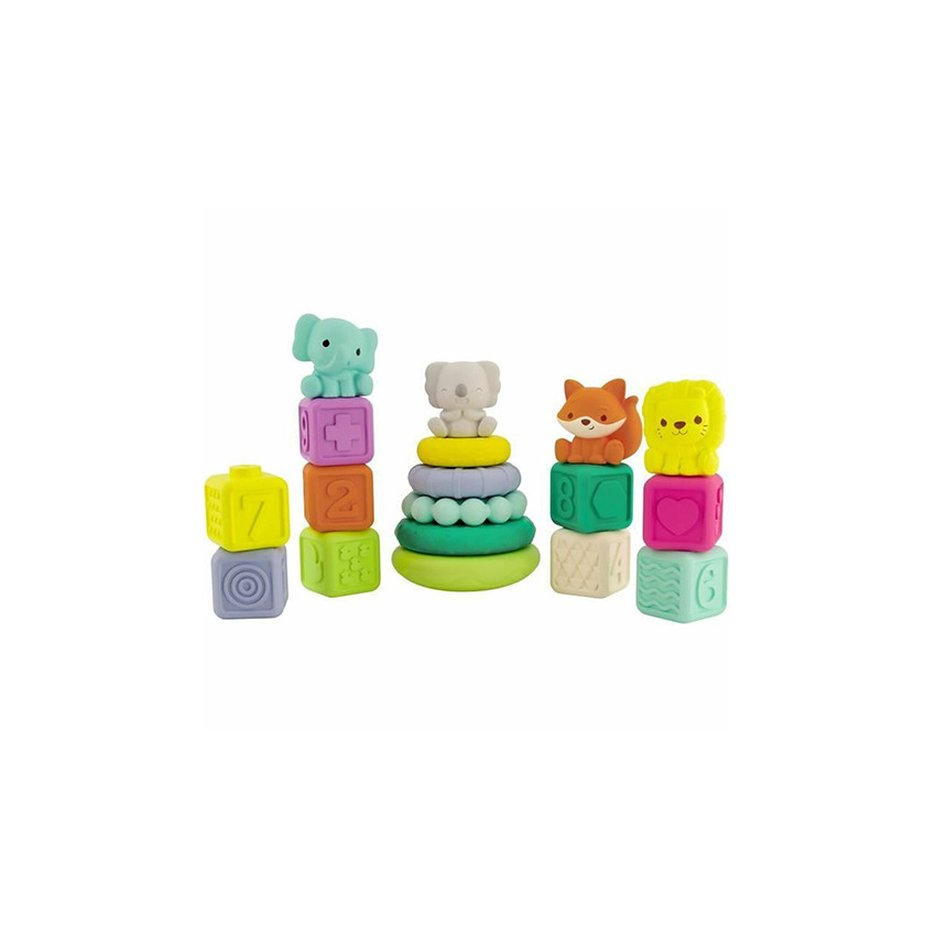 JEUX DE FORMES SET DE JEU D'ACTIVITÉS - FORMES EMPILABLES - 6M+ 