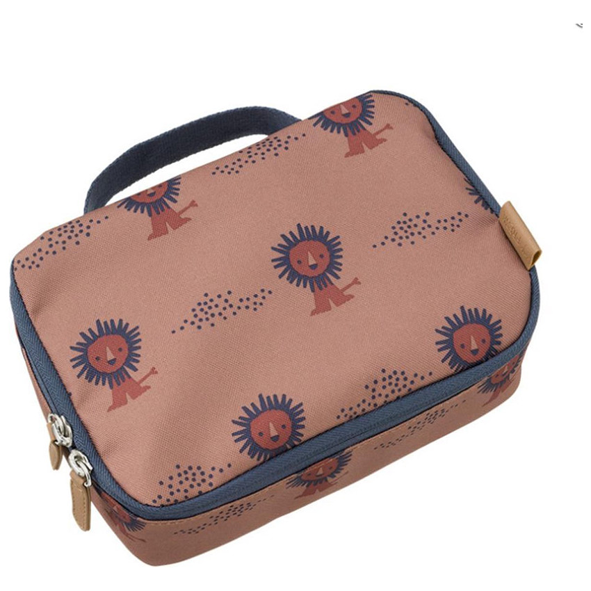 Sac isotherme lunchbag Lion Terracotta 