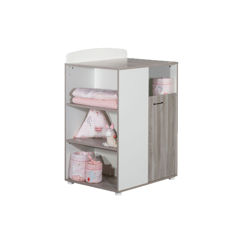 Lit combiné évolutif 60x120cm - Vintage Silex 