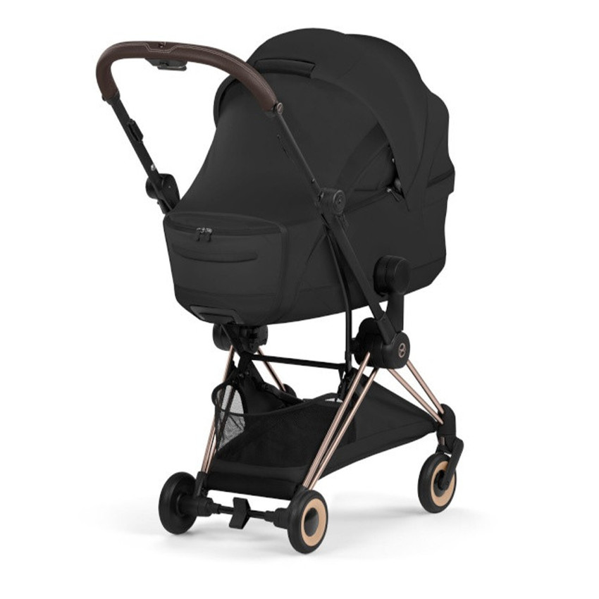 Draagmand opvouwbaar Luxe Mios/Coya Style Collection Sepia Black 