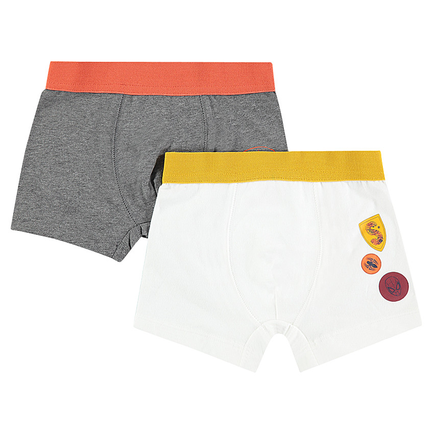 Set van 2 boxers uit katoen van &copy;Marvel Spiderman 