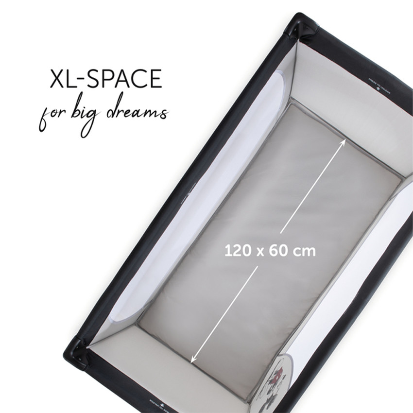 Lit de voyage Dream N Play Mickey Stars 60x120cm 