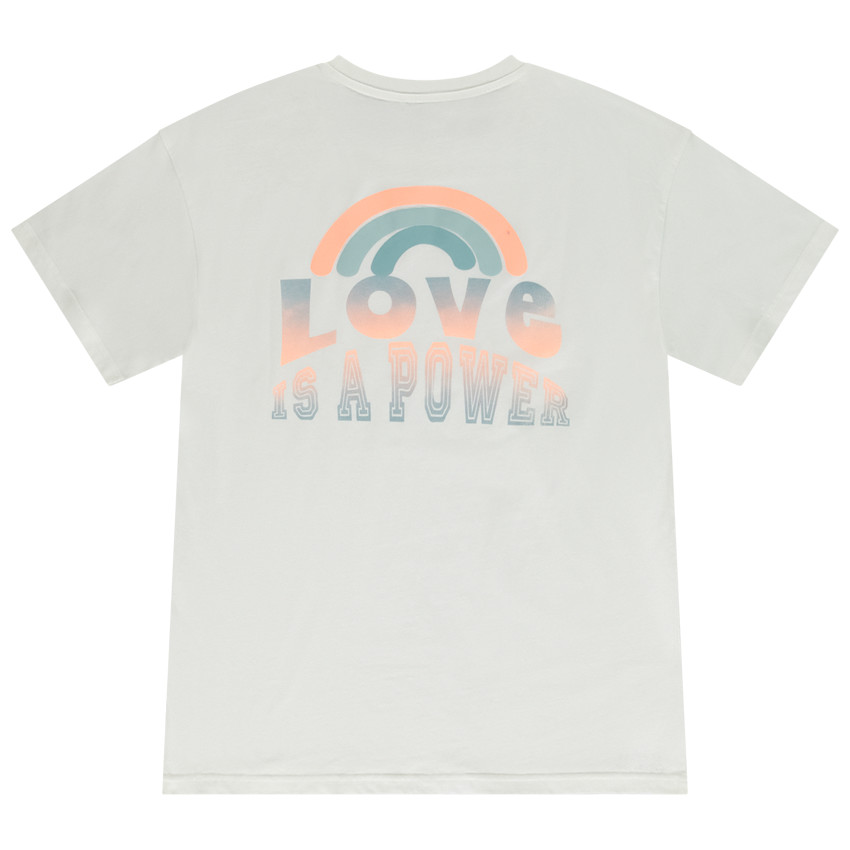 T-shirt met korte mouwen en prints met degrade effect voor heren 