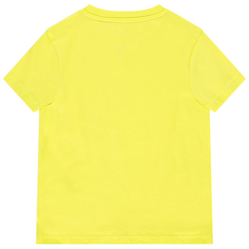 T-shirt manches courtes col V print embossed pour garçon 