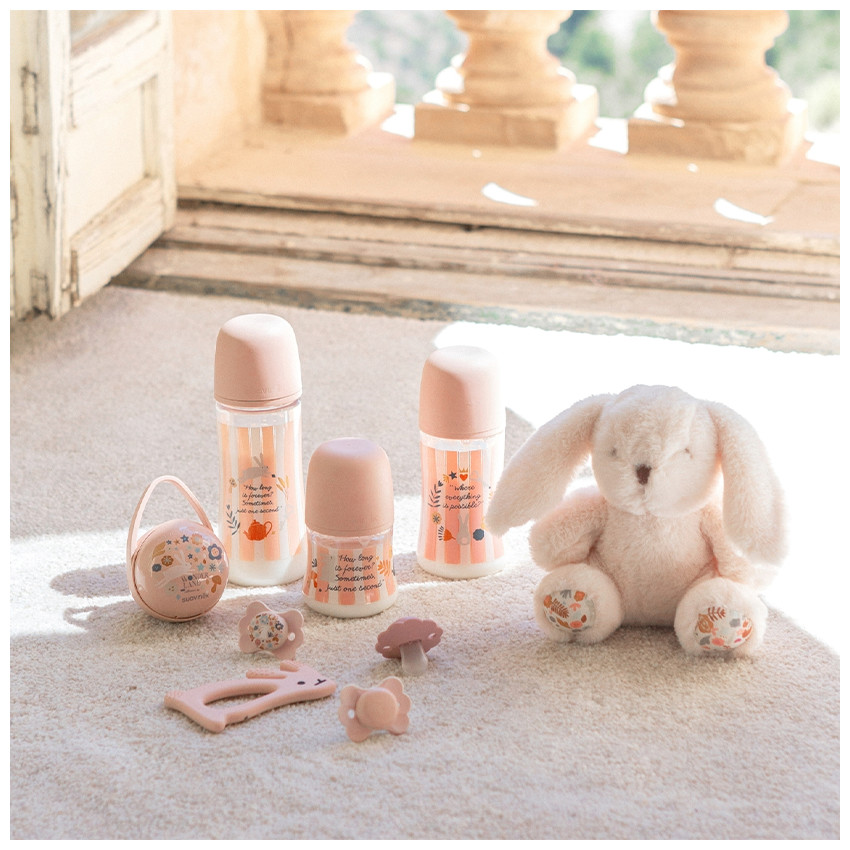 Anneau de dentition en silicone Lapin (coloris aléatoire) 