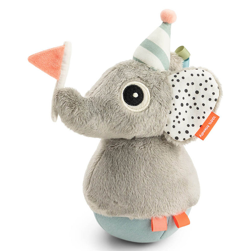 Peluche d'activité culbuto Elphée 