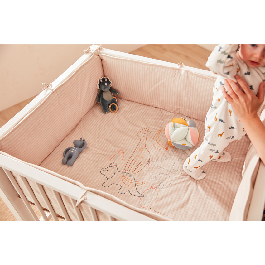 Peluche mini-musicale en veloudoux - Dino 