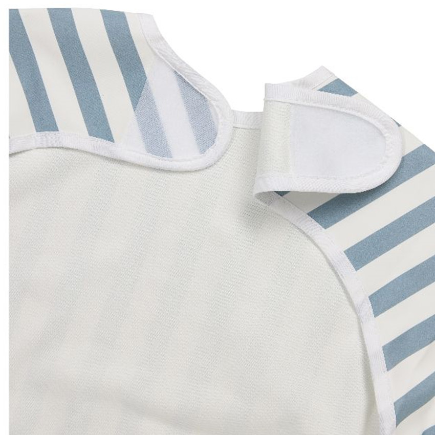 Slab met mouwen waterdicht Fat Stripe - Jeans Blue -1st 