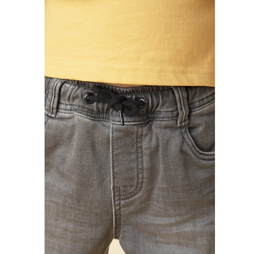 Jeans denim élastiqué fantaisie pour garçon 