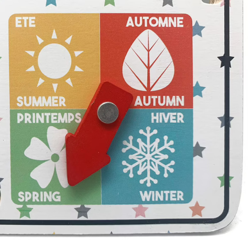 Houten Kalender 3jaar+ 
