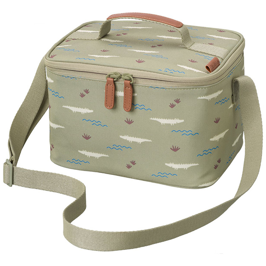 Sac isotherme lunchbag Large Crocodile Olive 