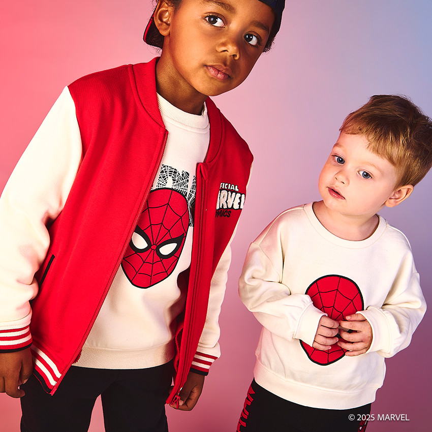 Ensemble jogging + sweat Spider-Man Marvel pour garçon  