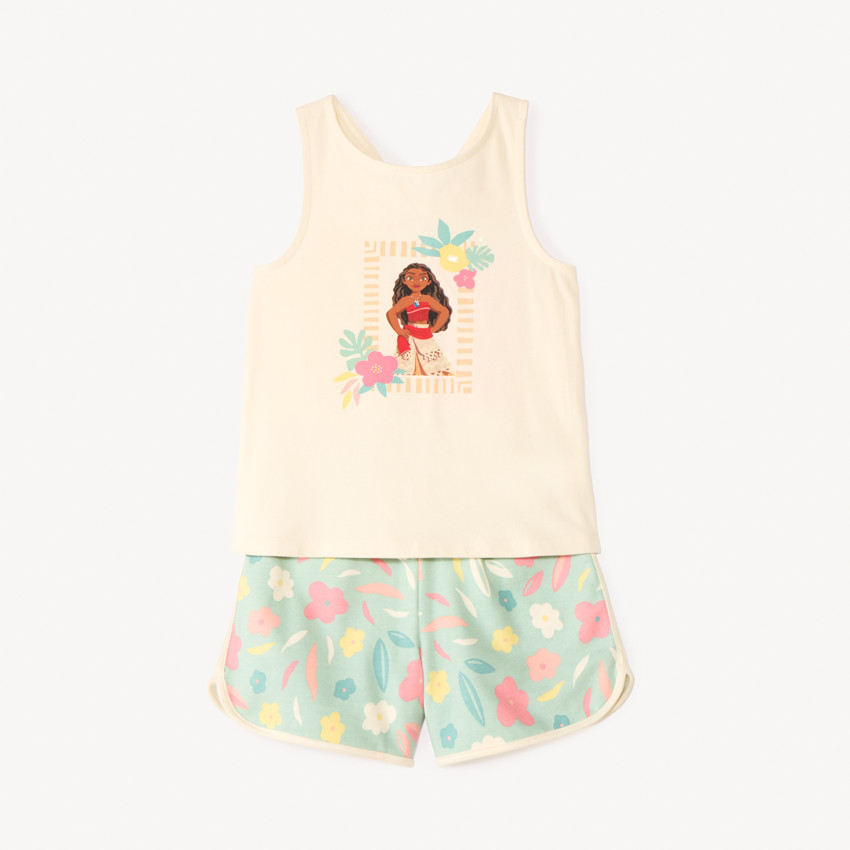 Ensemble 2 pièces débardeur + short Vaiana Disney pour fille 
