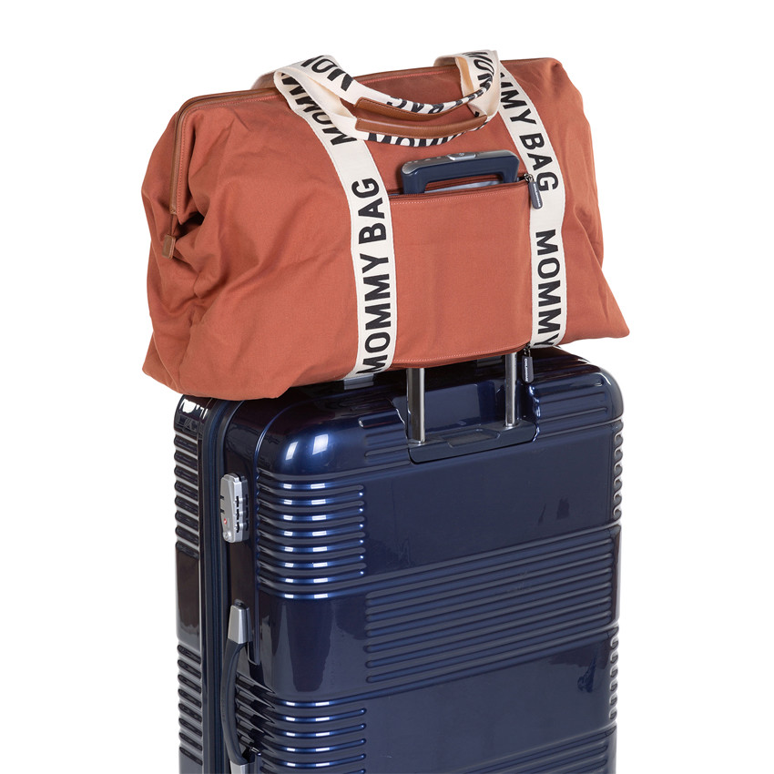 Sac à langer Mommy bag signature - Terracotta 