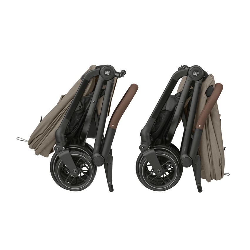 Poussette ultra-compacte Leona² twillic truffle 