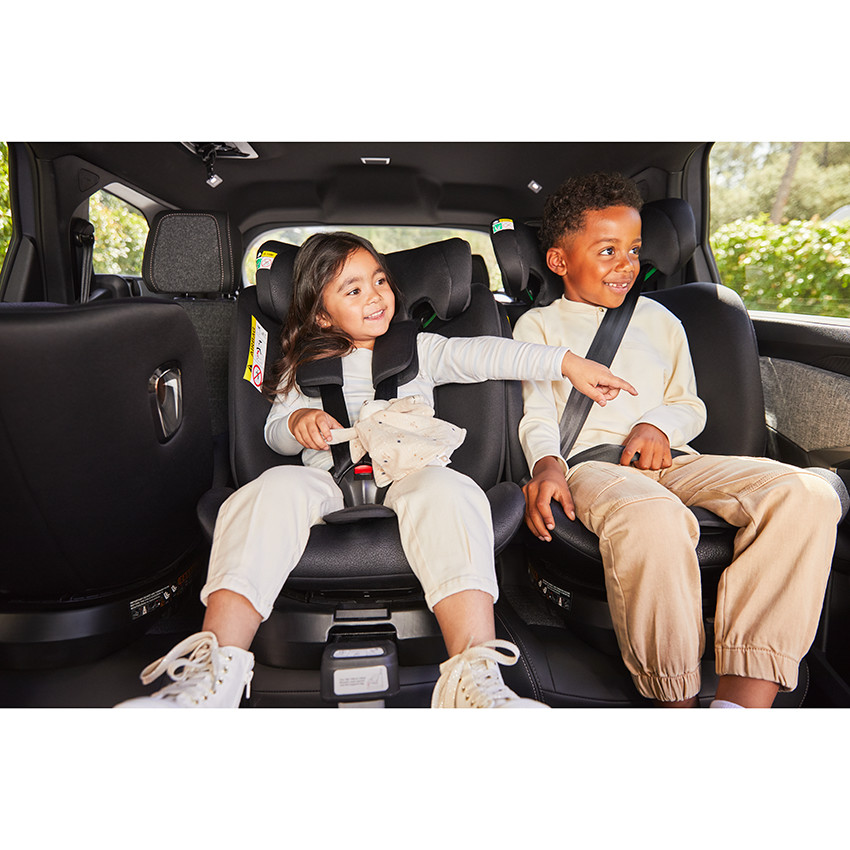 Autostoel P4One i-Size Isofix groep 0+/1/2/3 zwart 