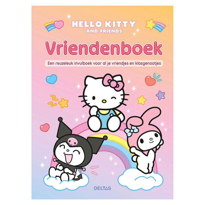 Livre NL Hello Kitty and friends Vriendenboek  