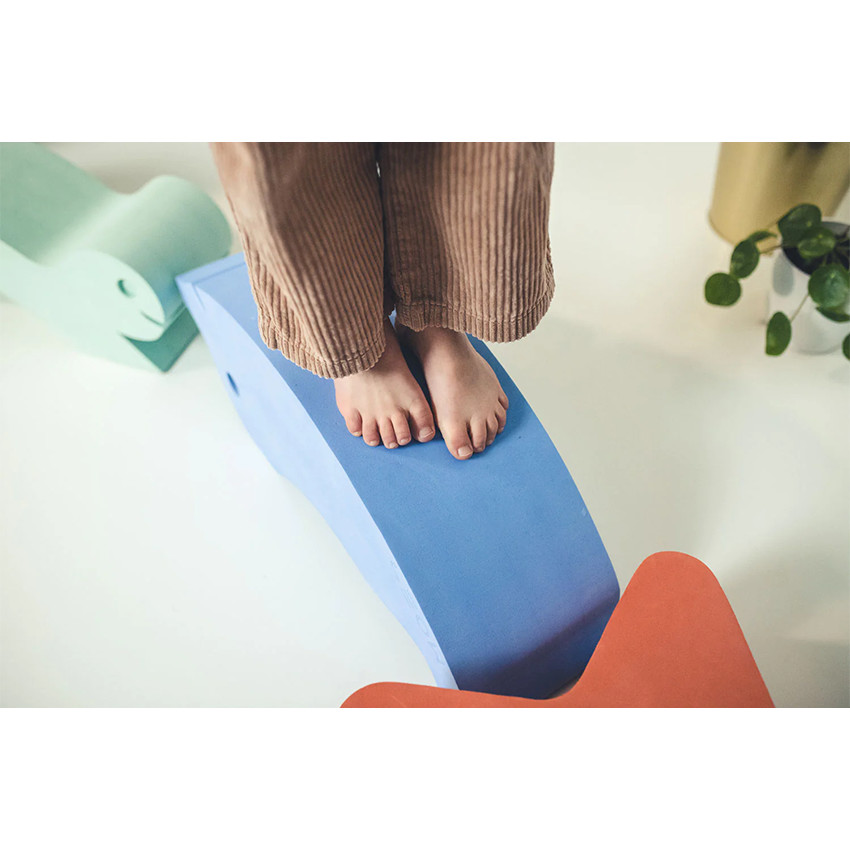 Dolfijn in schuim stimuleren creativiteit en motoriek Blauw 